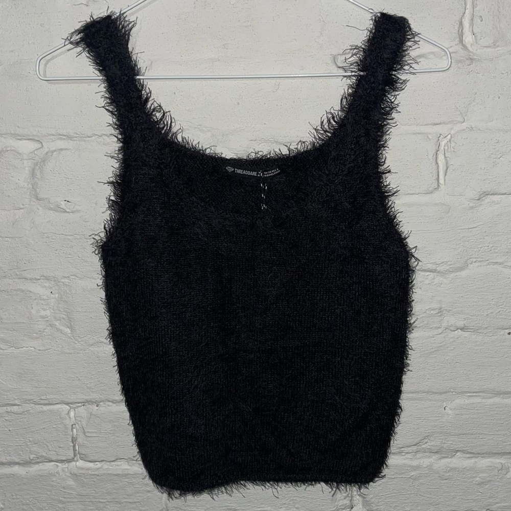 Threadbare Eyelash Knit Tank Top 4 Tall